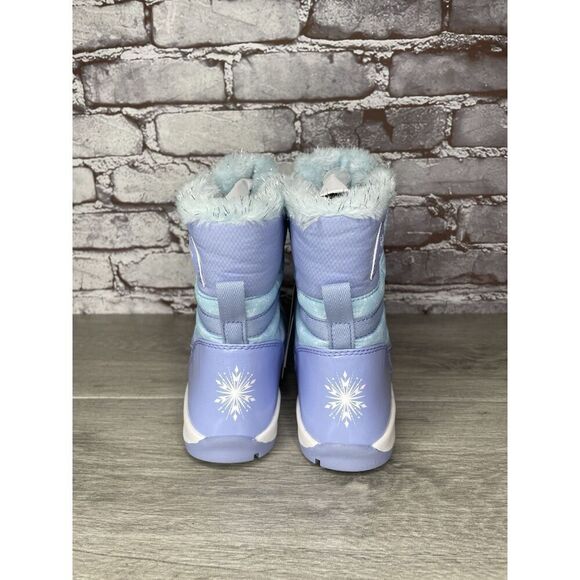 Disney X Sorel Z52113 Blue Whitney Short Frozen 2 Elsa Snow Boot Girls 5 US/37EU - Picture 3 of 16